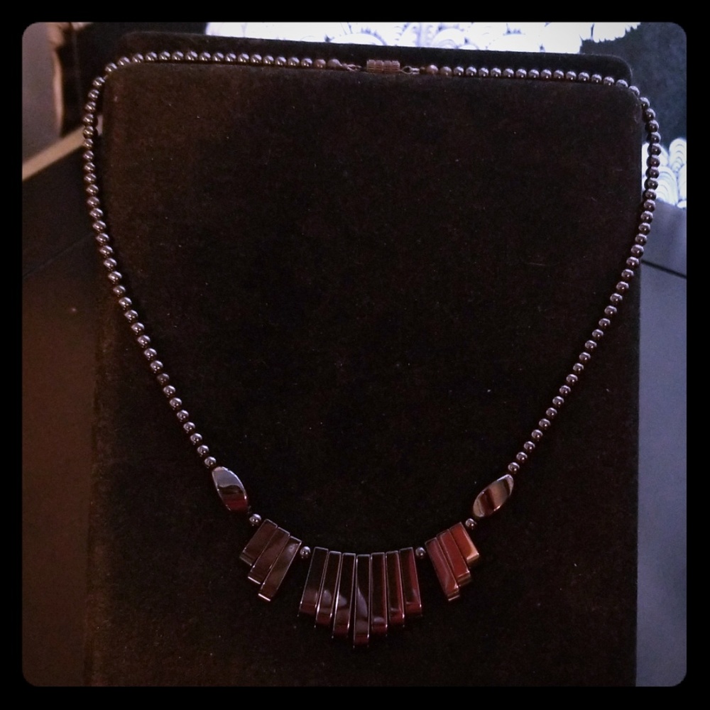 Hematite Necklace NEW!!!